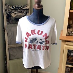 Disney the lion king XXL crop top shirt